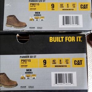 Caterpillar Steel Toe Work Boots